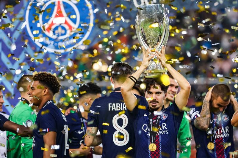 Football. UEFA Supercup. Paris Saint-Germain - Tottenham Hotspur. 13.08.2025