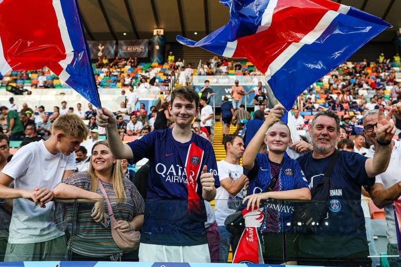 Football. UEFA Supercup. Paris Saint-Germain - Tottenham Hotspur. 13.08.2025