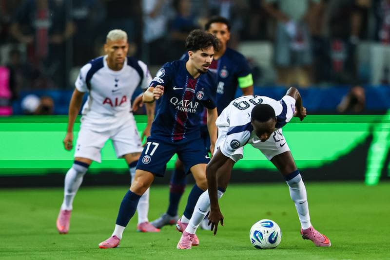 Football. UEFA Supercup. Paris Saint-Germain - Tottenham Hotspur. 13.08.2025