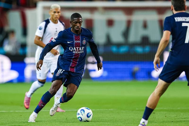 Football. UEFA Supercup. Paris Saint-Germain - Tottenham Hotspur. 13.08.2025
