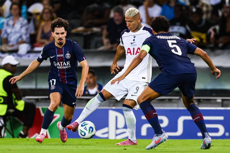 Football. UEFA Supercup. Paris Saint-Germain - Tottenham Hotspur. 13.08.2025