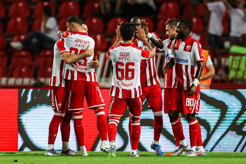 Football. Champions League. Crvena Zvezda - Lech Poznan. 12.08.2025