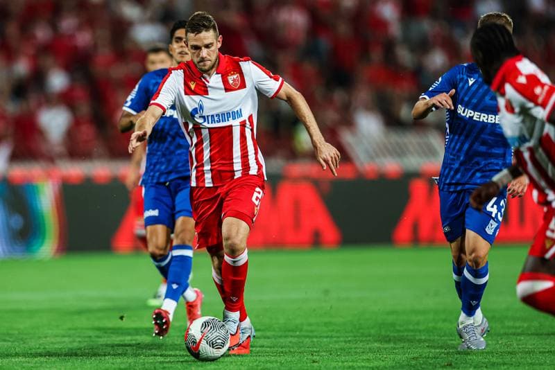 Football. Champions League. Crvena Zvezda - Lech Poznan. 12.08.2025