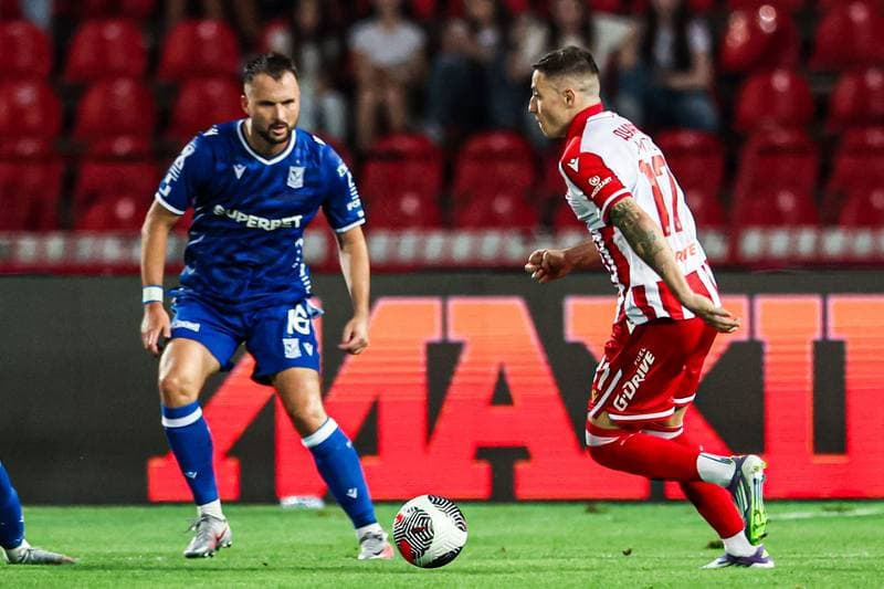 Football. Champions League. Crvena Zvezda - Lech Poznan. 12.08.2025