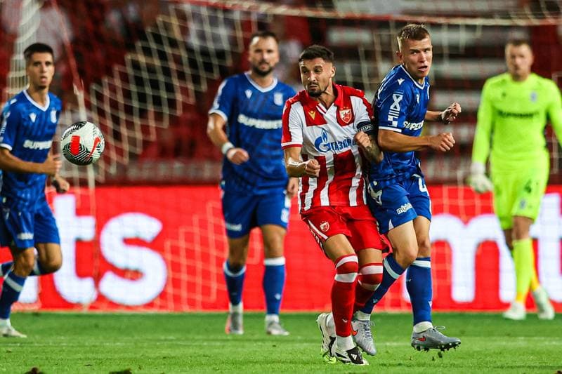 Football. Champions League. Crvena Zvezda - Lech Poznan. 12.08.2025