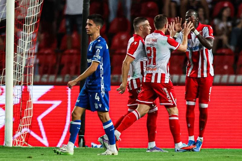 Football. Champions League. Crvena Zvezda - Lech Poznan. 12.08.2025