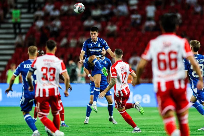 Football. Champions League. Crvena Zvezda - Lech Poznan. 12.08.2025