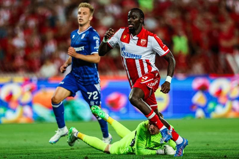 Football. Champions League. Crvena Zvezda - Lech Poznan. 12.08.2025
