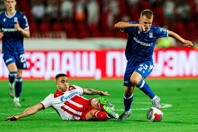 Football. Champions League. Crvena Zvezda - Lech Poznan. 12.08.2025