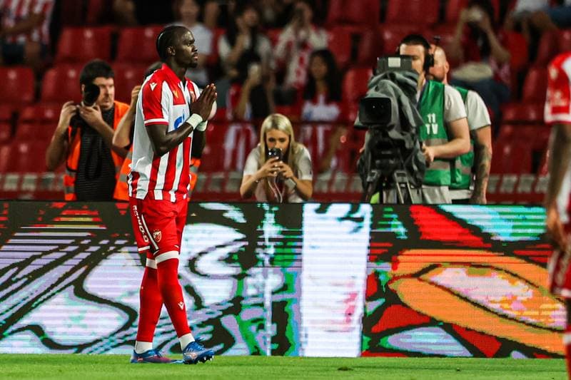 Football. Champions League. Crvena Zvezda - Lech Poznan. 12.08.2025