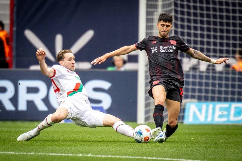 Football. German Bundesliga. Bayer 04 Leverkusen - FC Augsburg. 18.04.2026