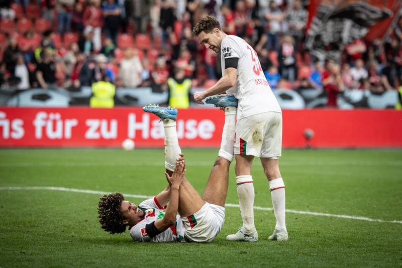 Football. German Bundesliga. Bayer 04 Leverkusen - FC Augsburg. 18.04.2026