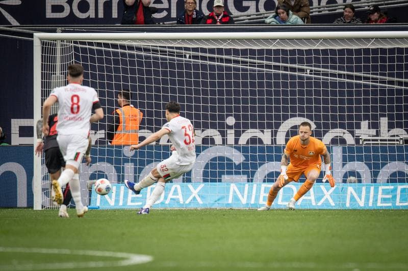 Football. German Bundesliga. Bayer 04 Leverkusen - FC Augsburg. 18.04.2026