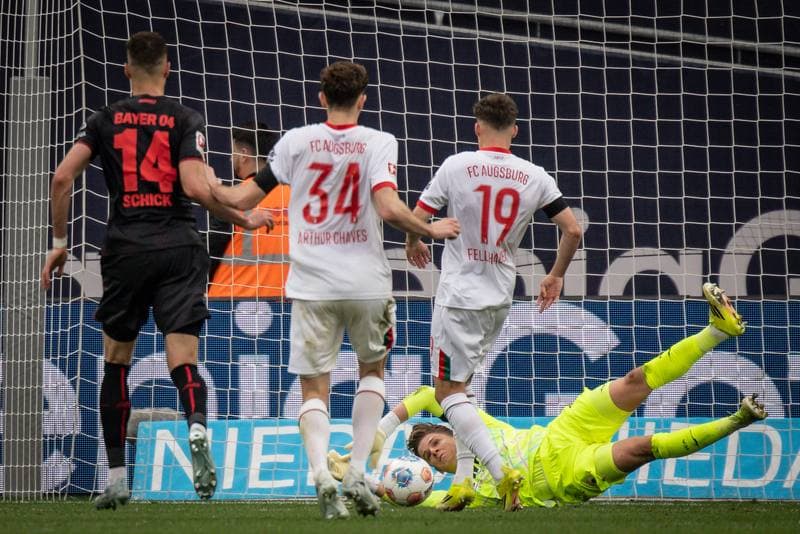 Football. German Bundesliga. Bayer 04 Leverkusen - FC Augsburg. 18.04.2026