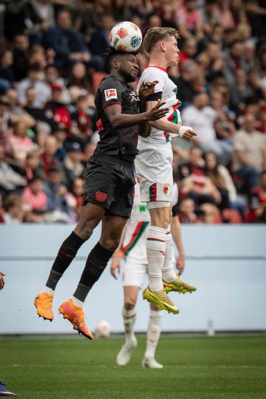 Football. German Bundesliga. Bayer 04 Leverkusen - FC Augsburg. 18.04.2026