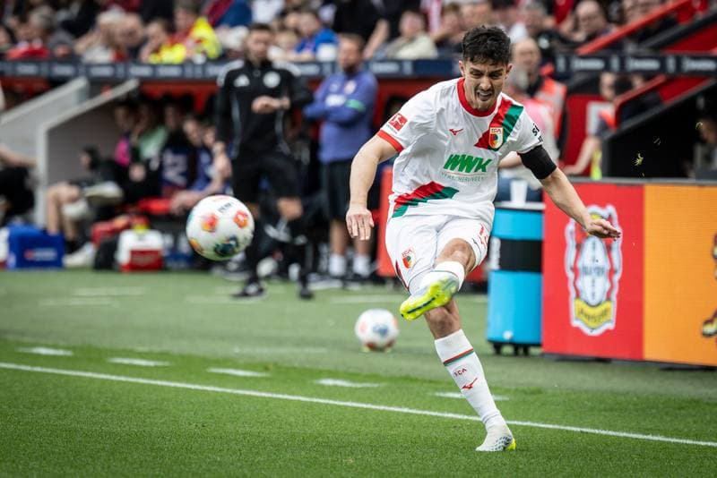 Football. German Bundesliga. Bayer 04 Leverkusen - FC Augsburg. 18.04.2026