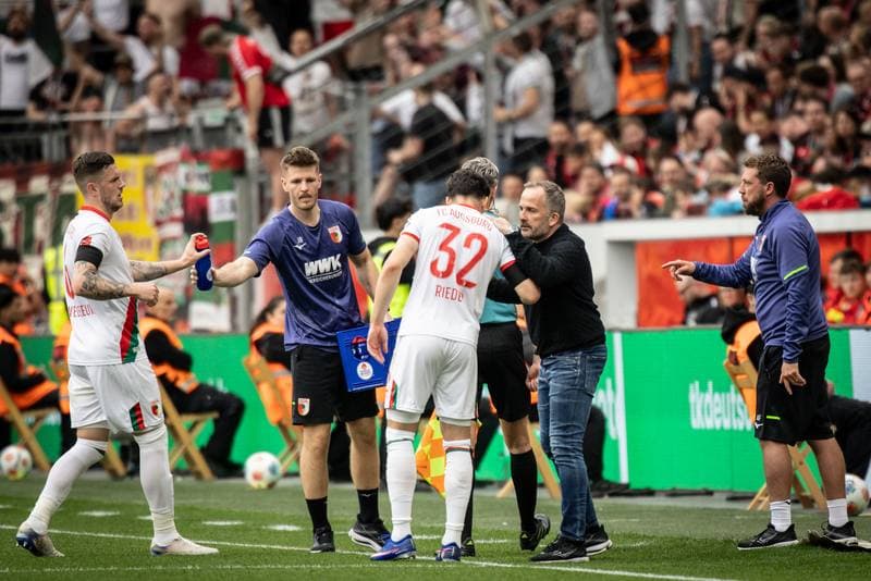 Football. German Bundesliga. Bayer 04 Leverkusen - FC Augsburg. 18.04.2026