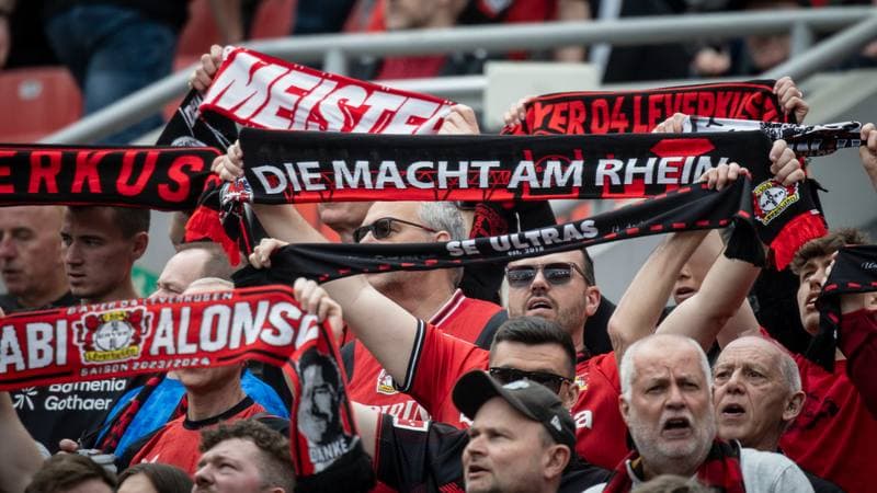 Football. German Bundesliga. Bayer 04 Leverkusen - FC Augsburg. 18.04.2026