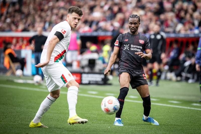Football. German Bundesliga. Bayer 04 Leverkusen - FC Augsburg. 18.04.2026