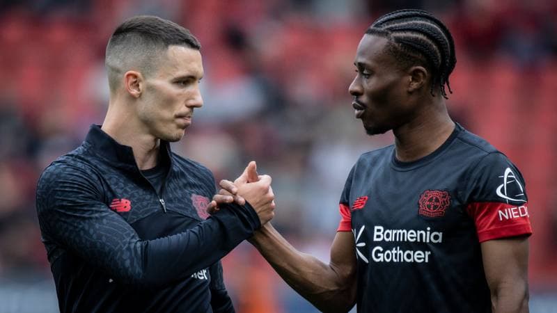 Football. German Bundesliga. Bayer 04 Leverkusen - FC Augsburg. 18.04.2026