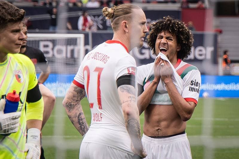 Football. German Bundesliga. Bayer 04 Leverkusen - FC Augsburg. 18.04.2026