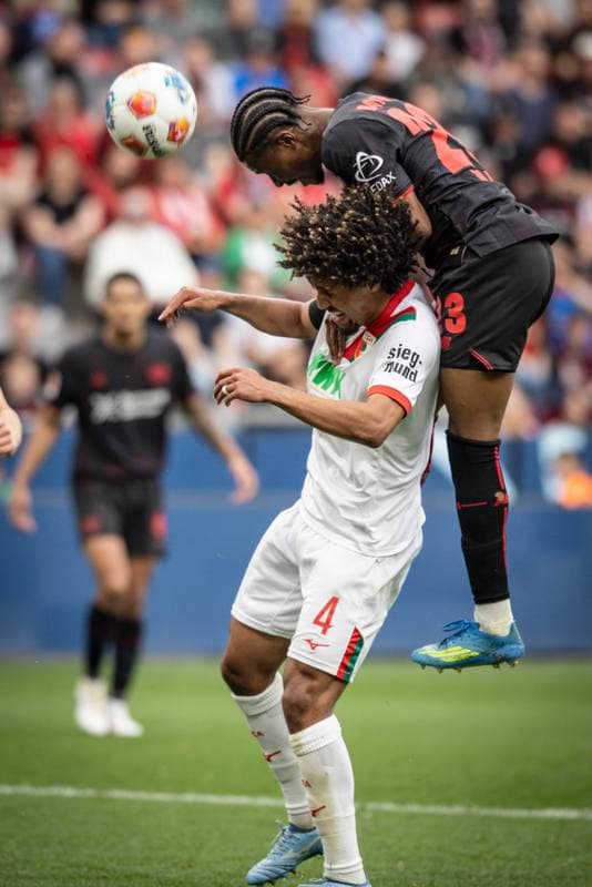Football. German Bundesliga. Bayer 04 Leverkusen - FC Augsburg. 18.04.2026