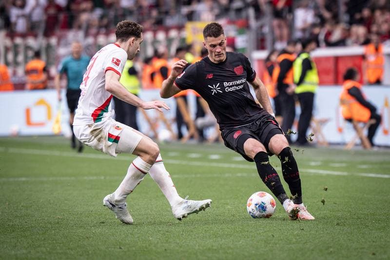Football. German Bundesliga. Bayer 04 Leverkusen - FC Augsburg. 18.04.2026