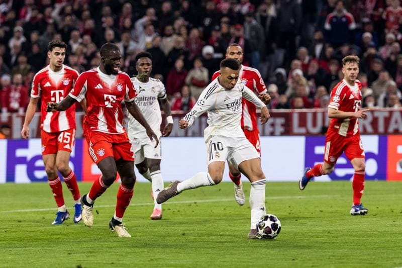 Football. UEFA Champions League. FC Bayern Munich - Real Madrid. 15.04.2026