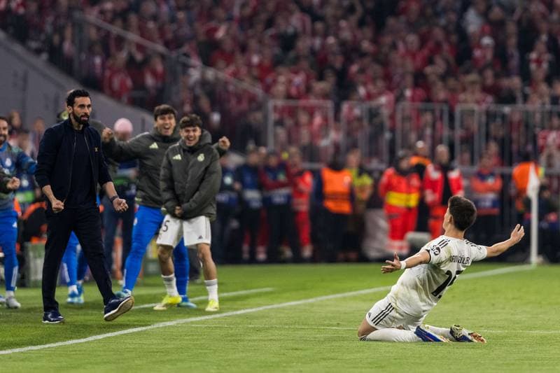 Football. UEFA Champions League. FC Bayern Munich - Real Madrid. 15.04.2026