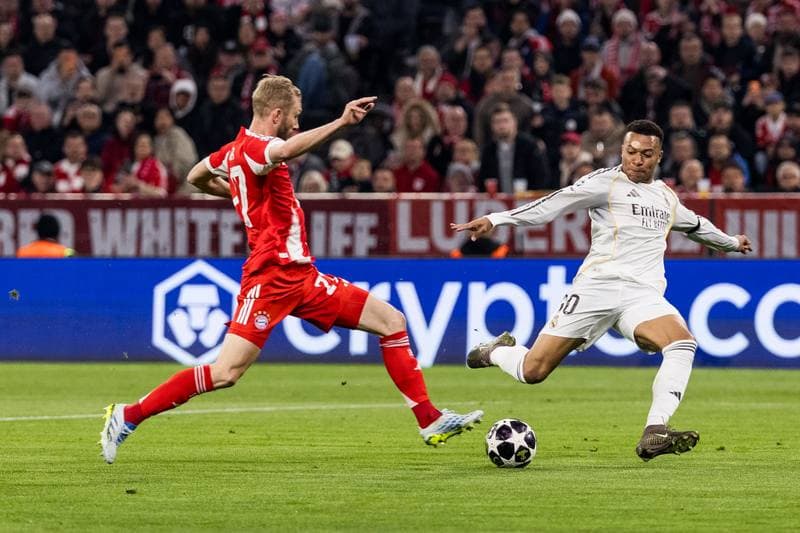 Football. UEFA Champions League. FC Bayern Munich - Real Madrid. 15.04.2026