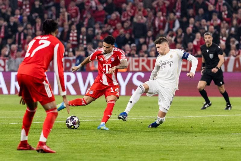 Football. UEFA Champions League. FC Bayern Munich - Real Madrid. 15.04.2026