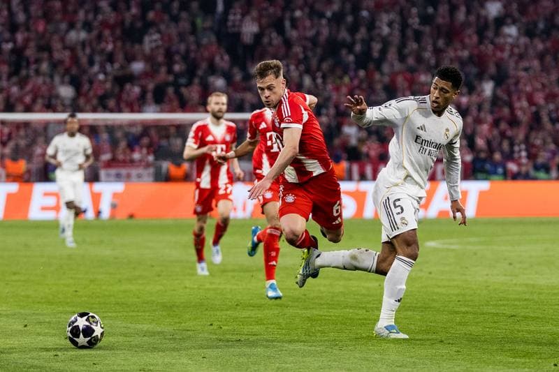 Football. UEFA Champions League. FC Bayern Munich - Real Madrid. 15.04.2026