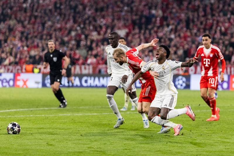 Football. UEFA Champions League. FC Bayern Munich - Real Madrid. 15.04.2026