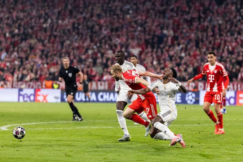 Football. UEFA Champions League. FC Bayern Munich - Real Madrid. 15.04.2026