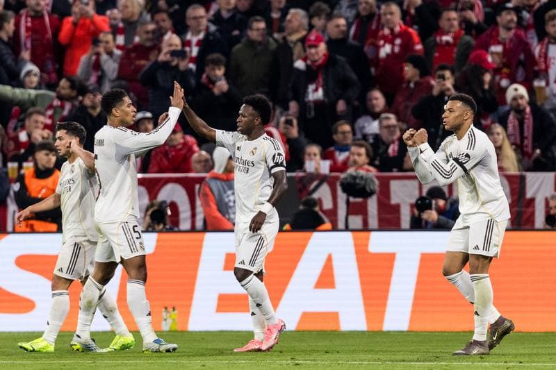 Football. UEFA Champions League. FC Bayern Munich - Real Madrid. 15.04.2026
