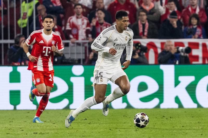 Football. UEFA Champions League. FC Bayern Munich - Real Madrid. 15.04.2026