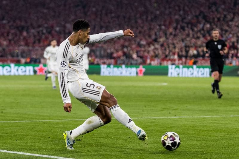 Football. UEFA Champions League. FC Bayern Munich - Real Madrid. 15.04.2026