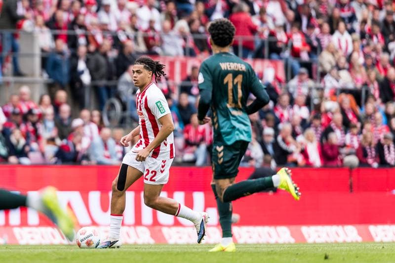 Football. Bundesliga. 1. FC Koeln - SV Werder Bremen. 12.04.2026