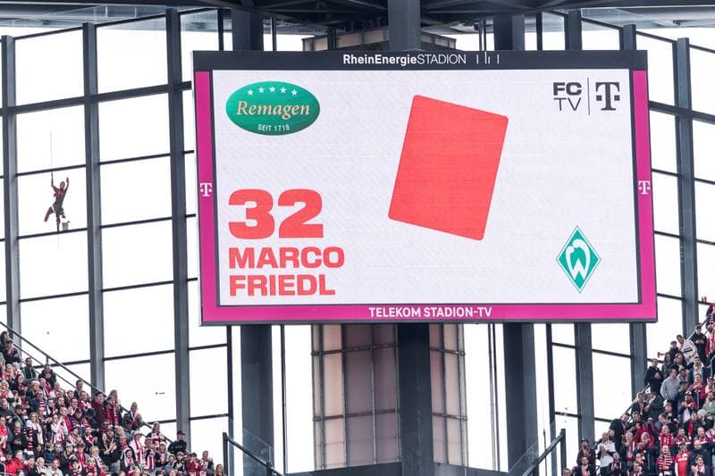 Football. Bundesliga. 1. FC Koeln - SV Werder Bremen. 12.04.2026