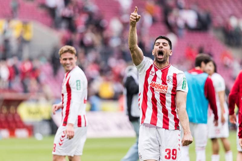 Football. Bundesliga. 1. FC Koeln - SV Werder Bremen. 12.04.2026