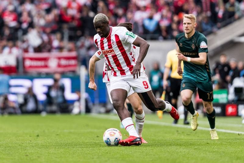 Football. Bundesliga. 1. FC Koeln - SV Werder Bremen. 12.04.2026