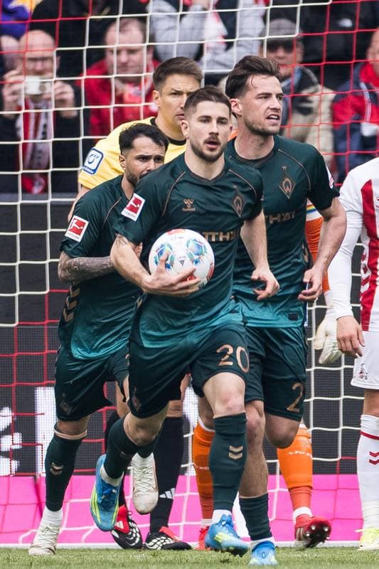 Football. Bundesliga. 1. FC Koeln - SV Werder Bremen. 12.04.2026