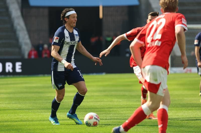 Football. 2. German Bundesliga. Hertha BSC - 1. FC Kaiserslautern. 11.04.2026