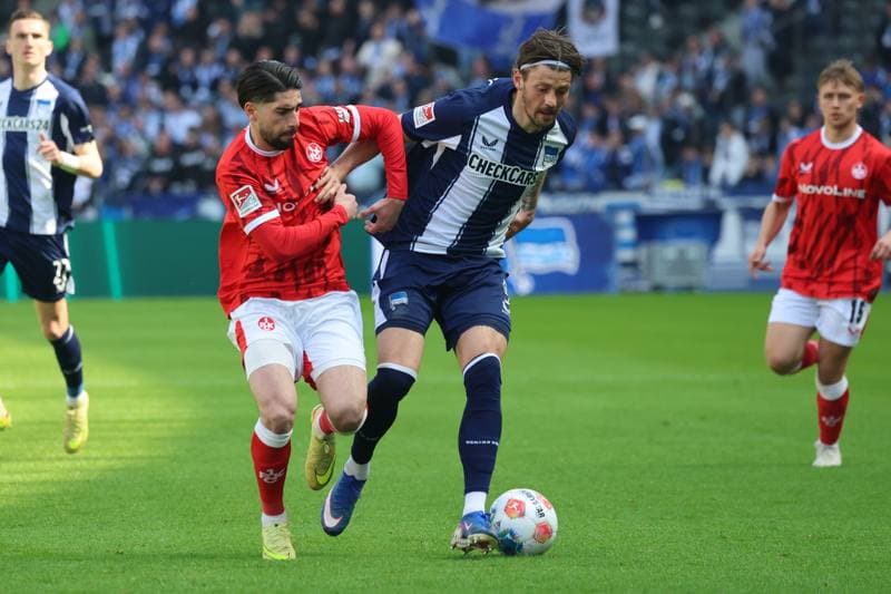 Football. 2. German Bundesliga. Hertha BSC - 1. FC Kaiserslautern. 11.04.2026