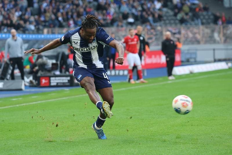 Football. 2. German Bundesliga. Hertha BSC - 1. FC Kaiserslautern. 11.04.2026