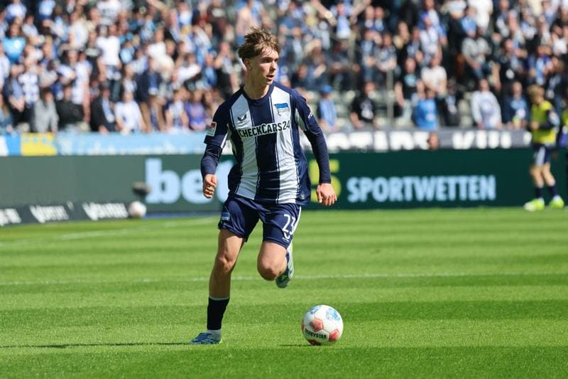 Football. 2. German Bundesliga. Hertha BSC - 1. FC Kaiserslautern. 11.04.2026