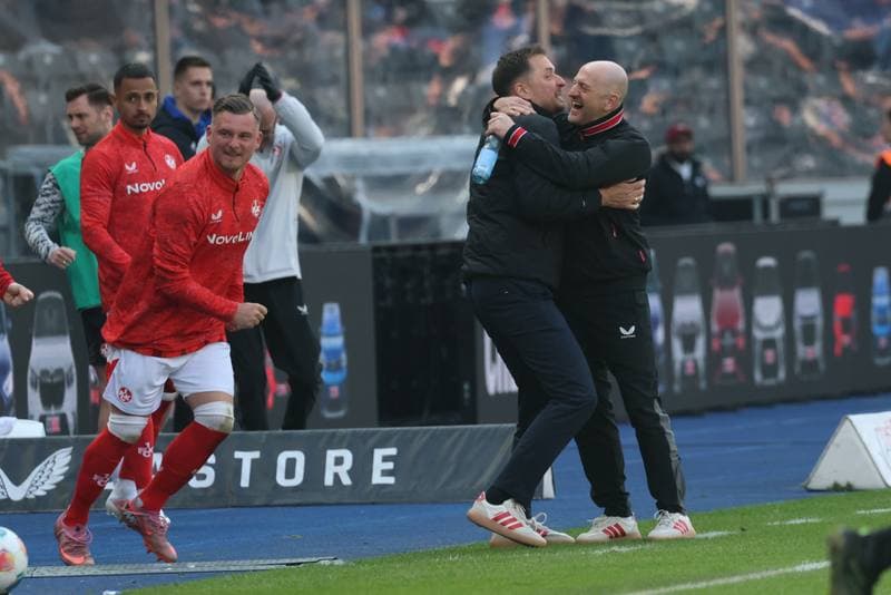 Football. 2. German Bundesliga. Hertha BSC - 1. FC Kaiserslautern. 11.04.2026