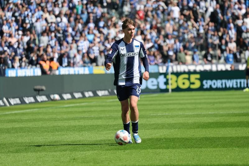 Football. 2. German Bundesliga. Hertha BSC - 1. FC Kaiserslautern. 11.04.2026