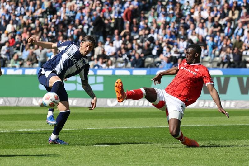 Football. 2. German Bundesliga. Hertha BSC - 1. FC Kaiserslautern. 11.04.2026