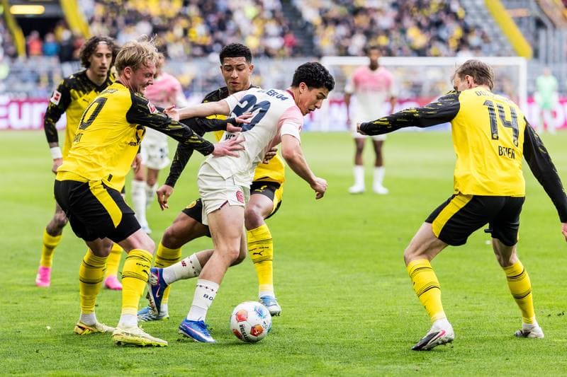 Football. Bundesliga. Borussia Dortmund - Bayer 04 Leverkusen. 11.04.2026